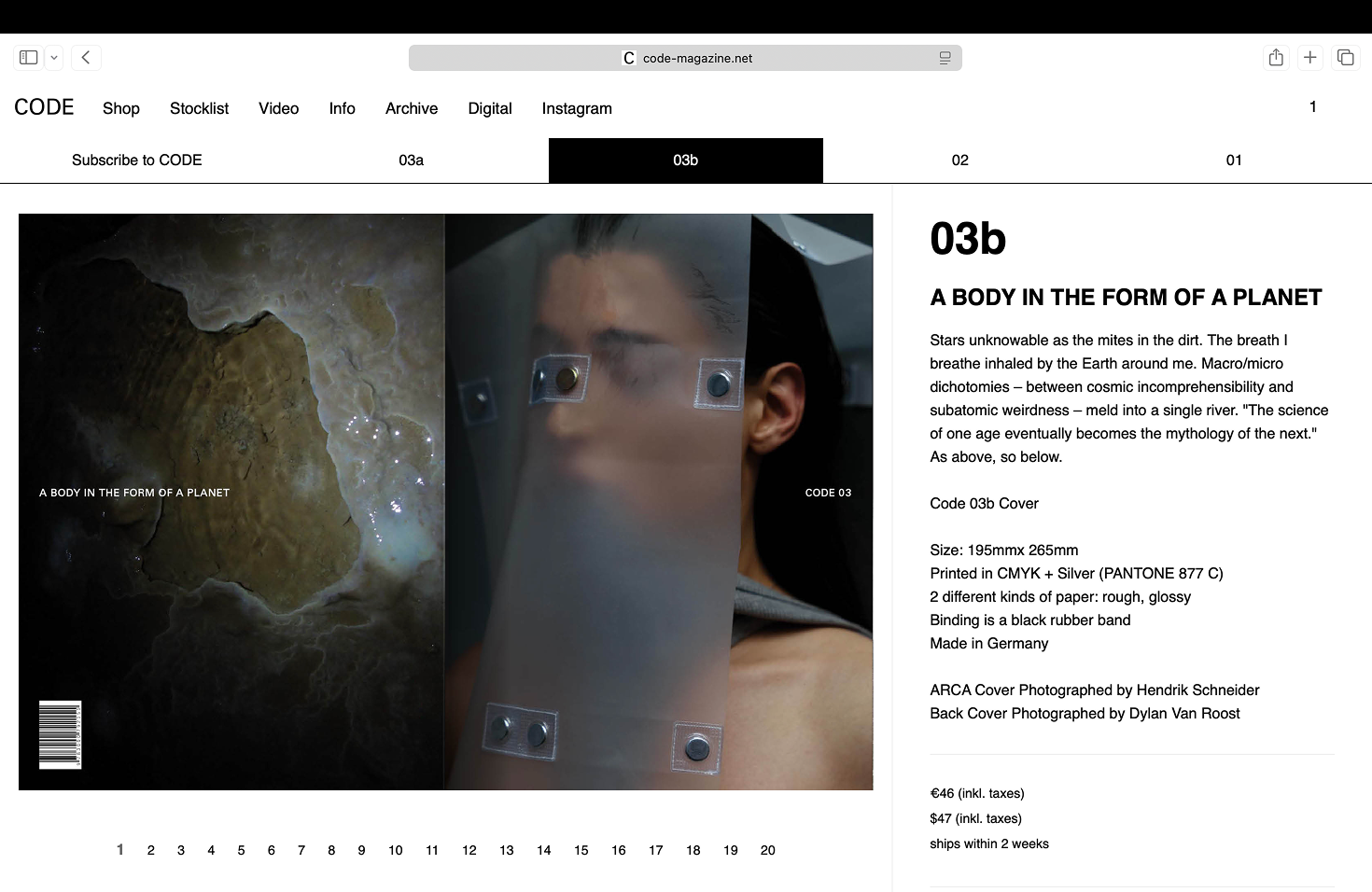 CODE magazine thumbnail